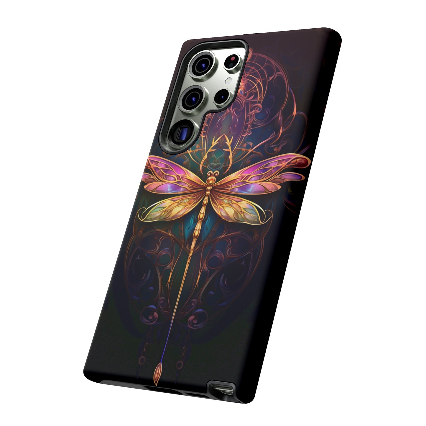 Art Nouveau Dragonfly - A Timeless Symbol of Elegance for Google Pixel, iPhone, and Samsung Cases