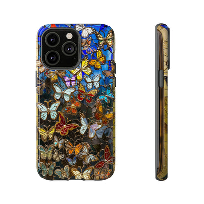 Butterfly Flower Garden Painting Phone Case