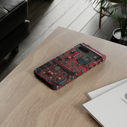 Open Circuit Naked Motherboard Technology Phone Case