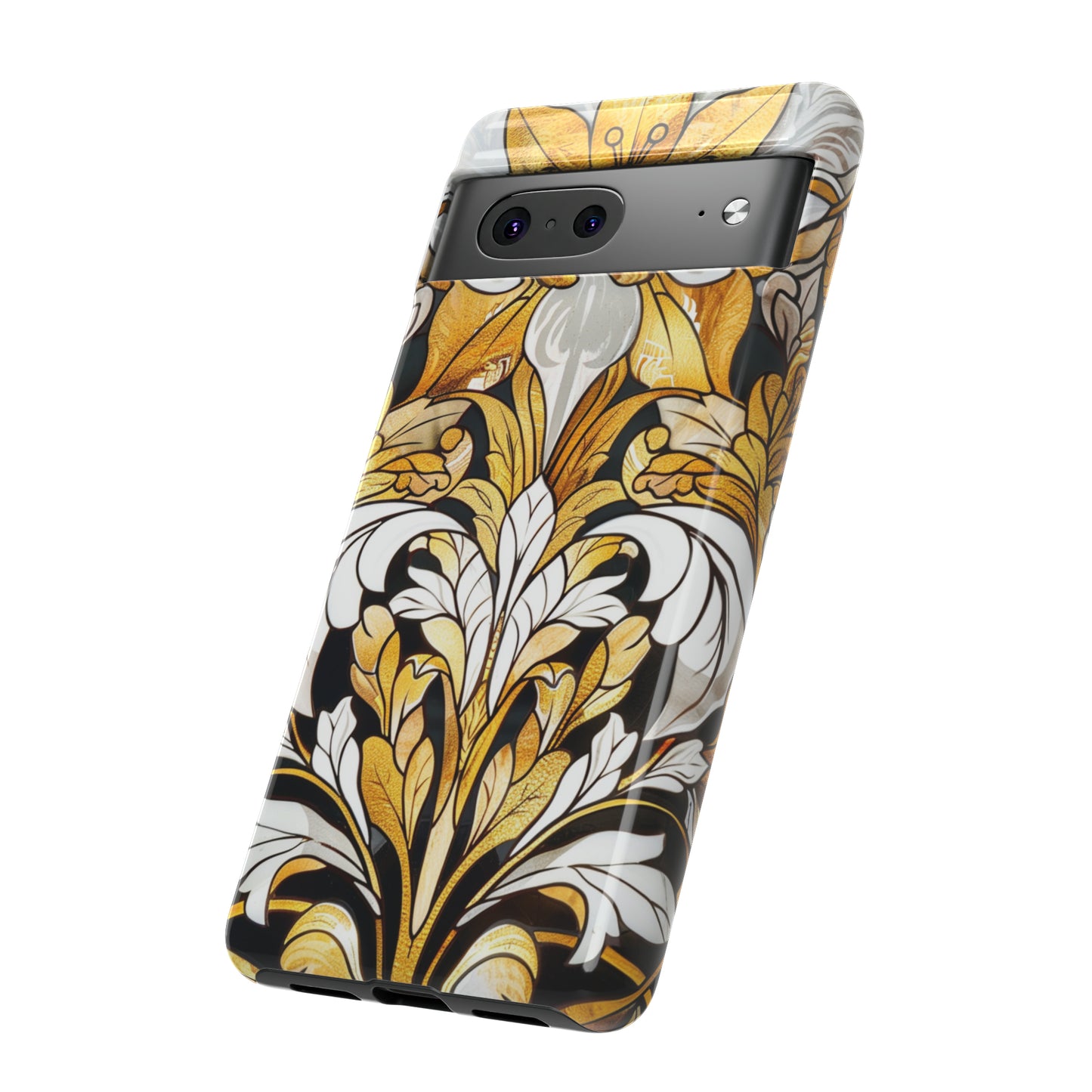 Art Deco Stained Glass floral Phone Case