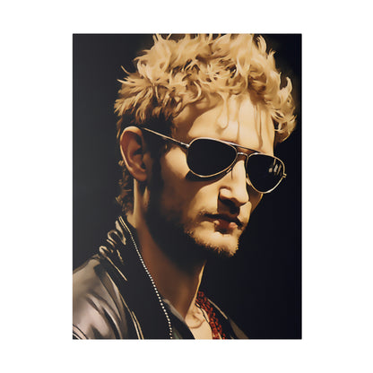 Layne Staley of Alice in Chains Pop Art | Stretched Canvas Print