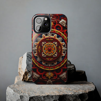 Mystical Visions: Psychedelic Tibet Mandala | Buddhist iPhone Case