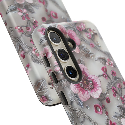 Coquette Aesthetic Floral Art iPhone 12 Case