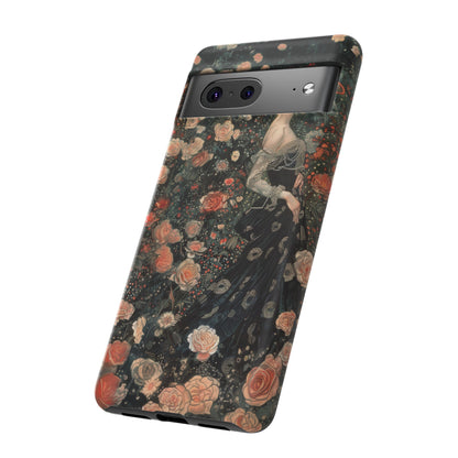 Art Nouveau French Floral Beauty Painting Phone Case