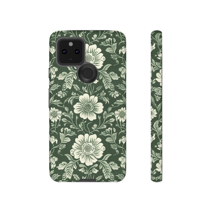 Floral Sage Green Wildflower Phone Case