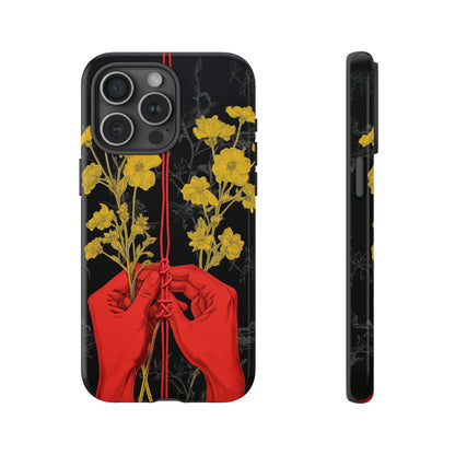 We Are All Connected Floral Phone Case