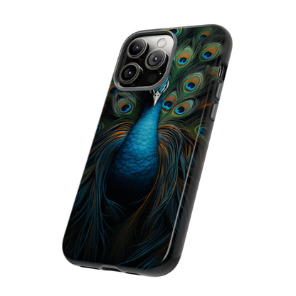 Peacock Feathers iPhone Case - A Timeless Symbol of Elegance for Google Pixel, iPhone, and Samsung Cases