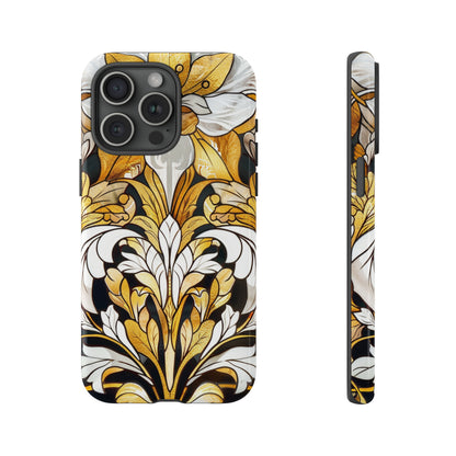 Art Deco Stained Glass floral Phone Case