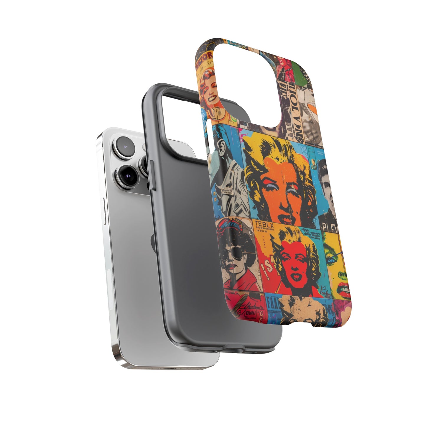 Retro Hollywood Pop Art Phone Case