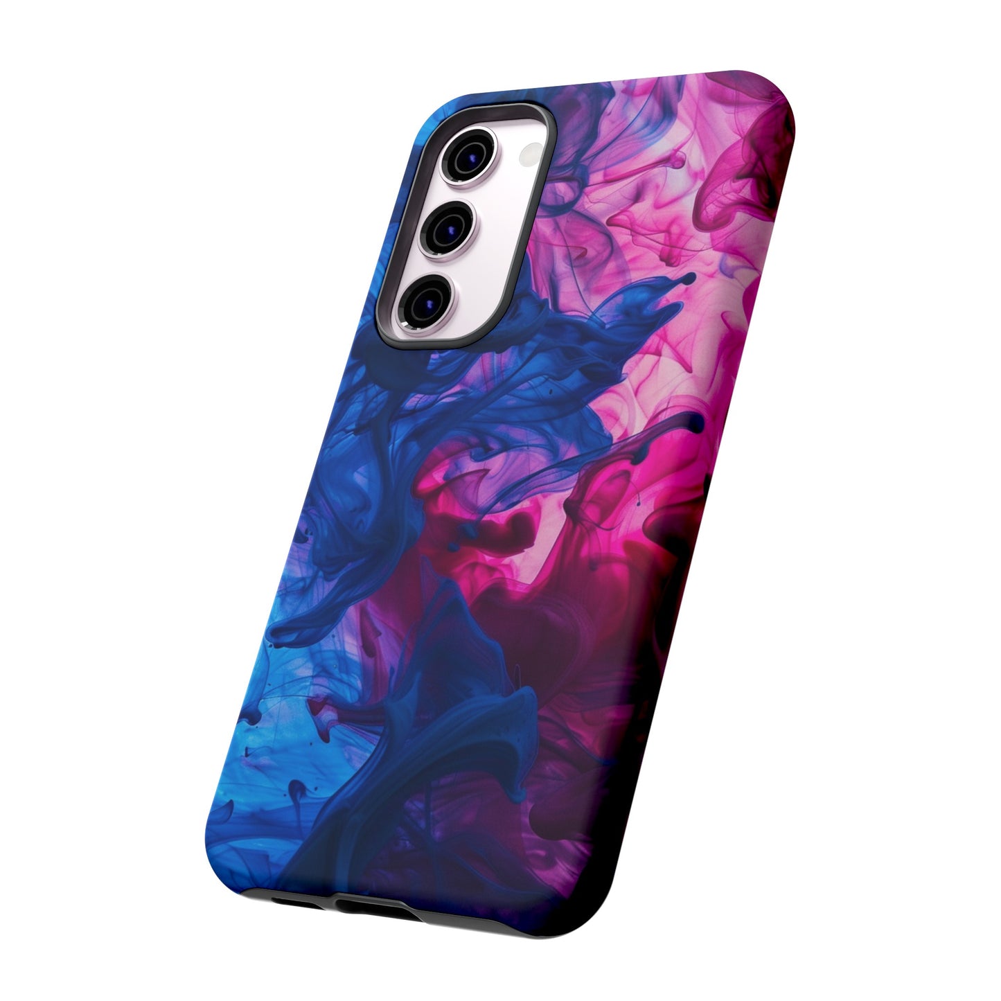 Magenta and Blue Color Explosion Phone Case