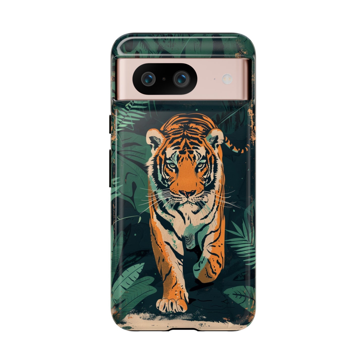 Retro Jungle Tiger Phone Case