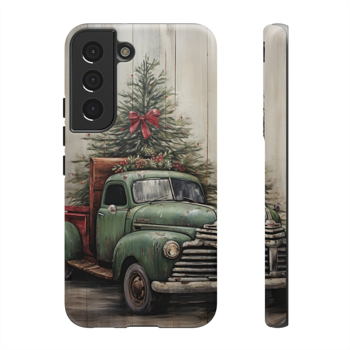 Christmas Pickup Truck Phone Case for iPhone