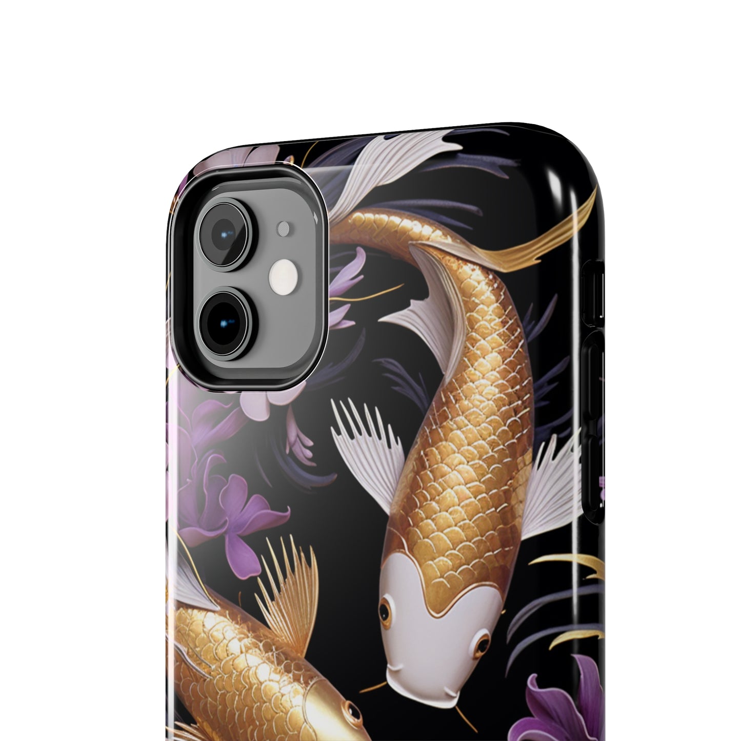 Graceful Flow: Koi Fish Inspired | Japanese Art Masterpiece iPhone Case