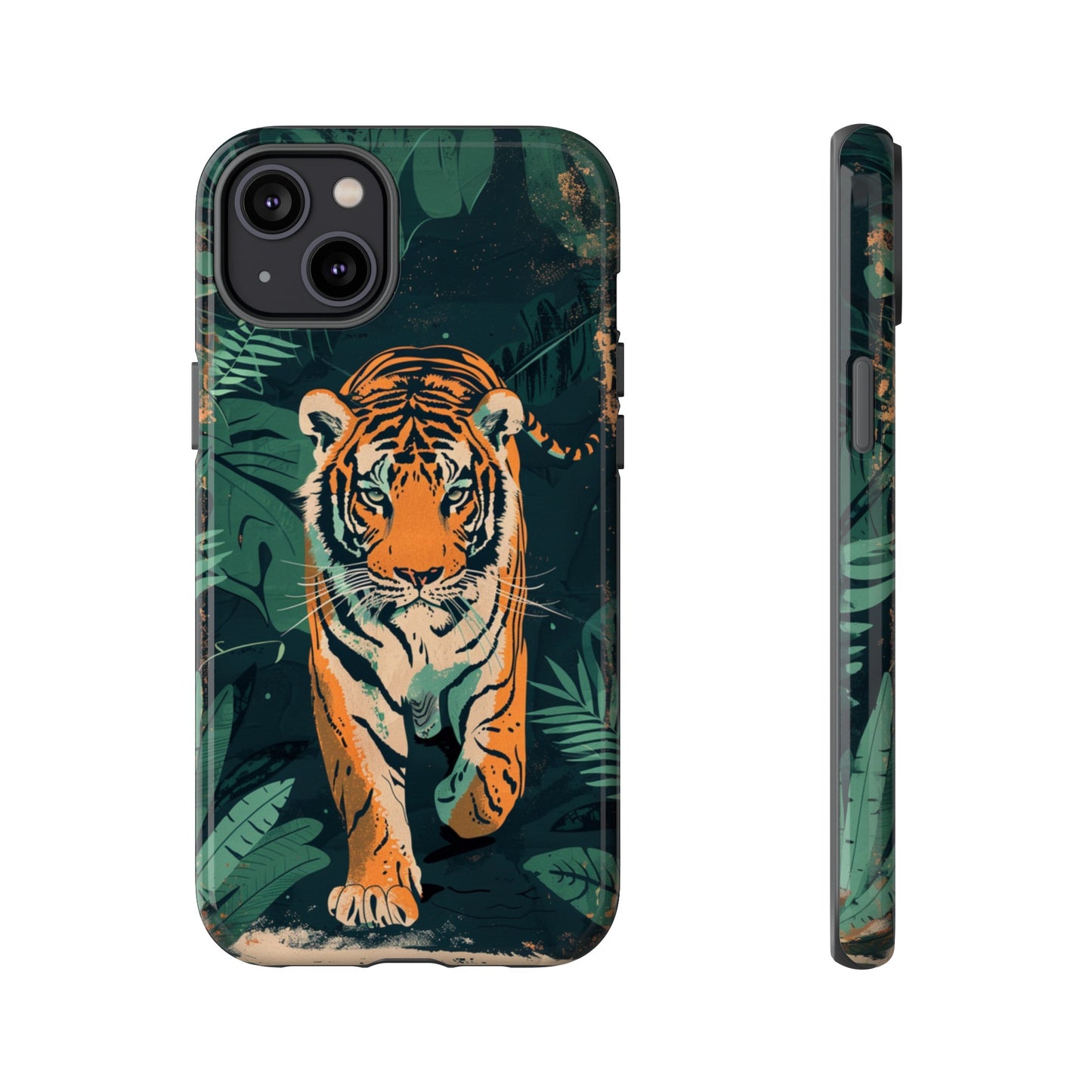 Retro Jungle Tiger Phone Case