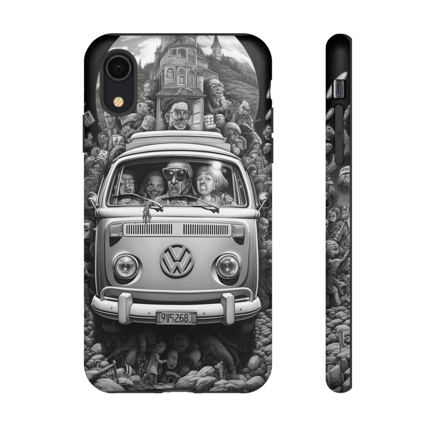 Vintage VW Camper Van iPhone Case