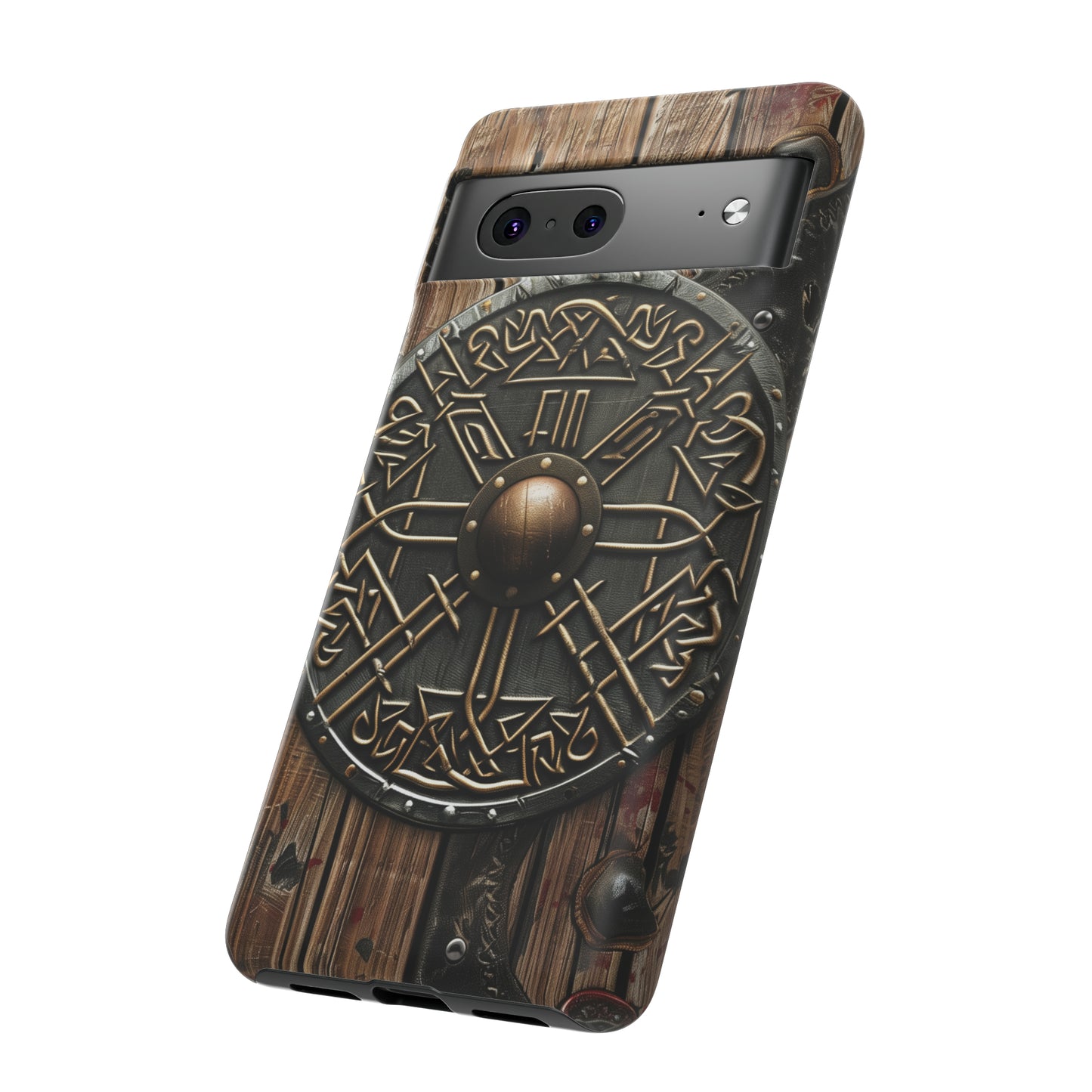 Viking Battle Shield Phone Case