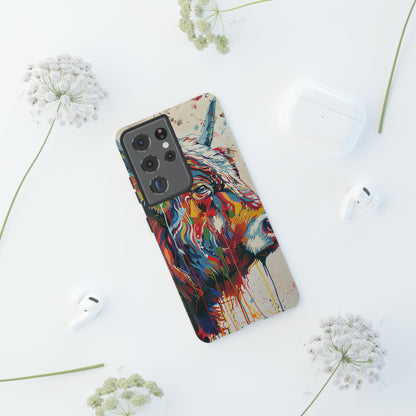 Whole Lotta Bull Abstract Phone Case