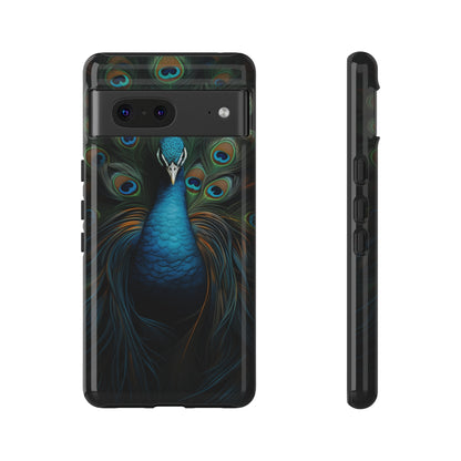 Peacock Feathers iPhone Case - A Timeless Symbol of Elegance for Google Pixel, iPhone, and Samsung Cases