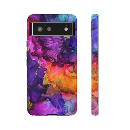 Floral Color Explosion iPhone 12 Case