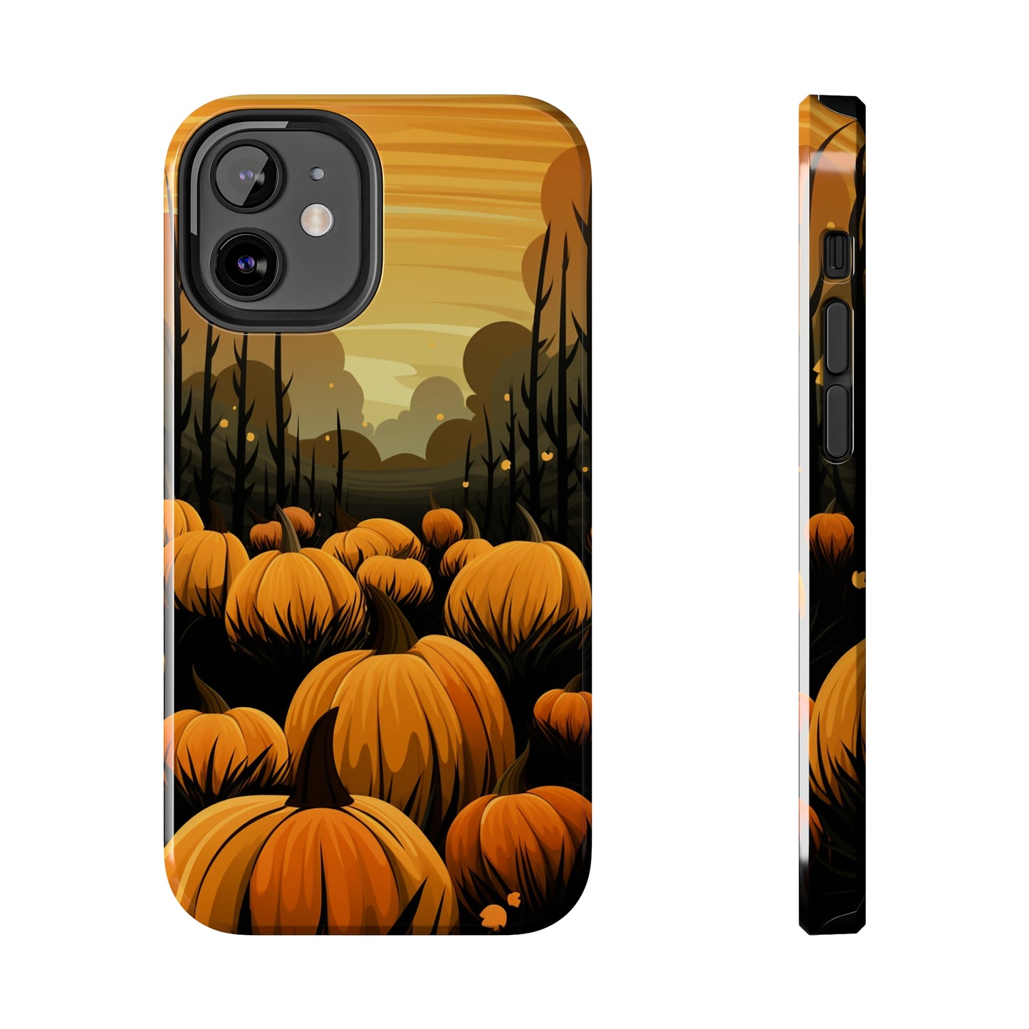 Halloween Fall Pumpkins iPhone Case | Embrace the Spooky Autumn Vibes