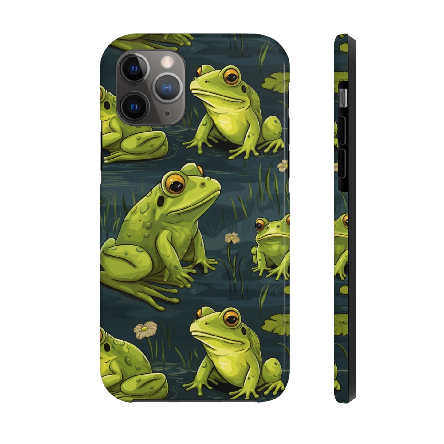 Frogs Tough iPhone Case | Embrace The Reptile Green Style and Reliable Protection