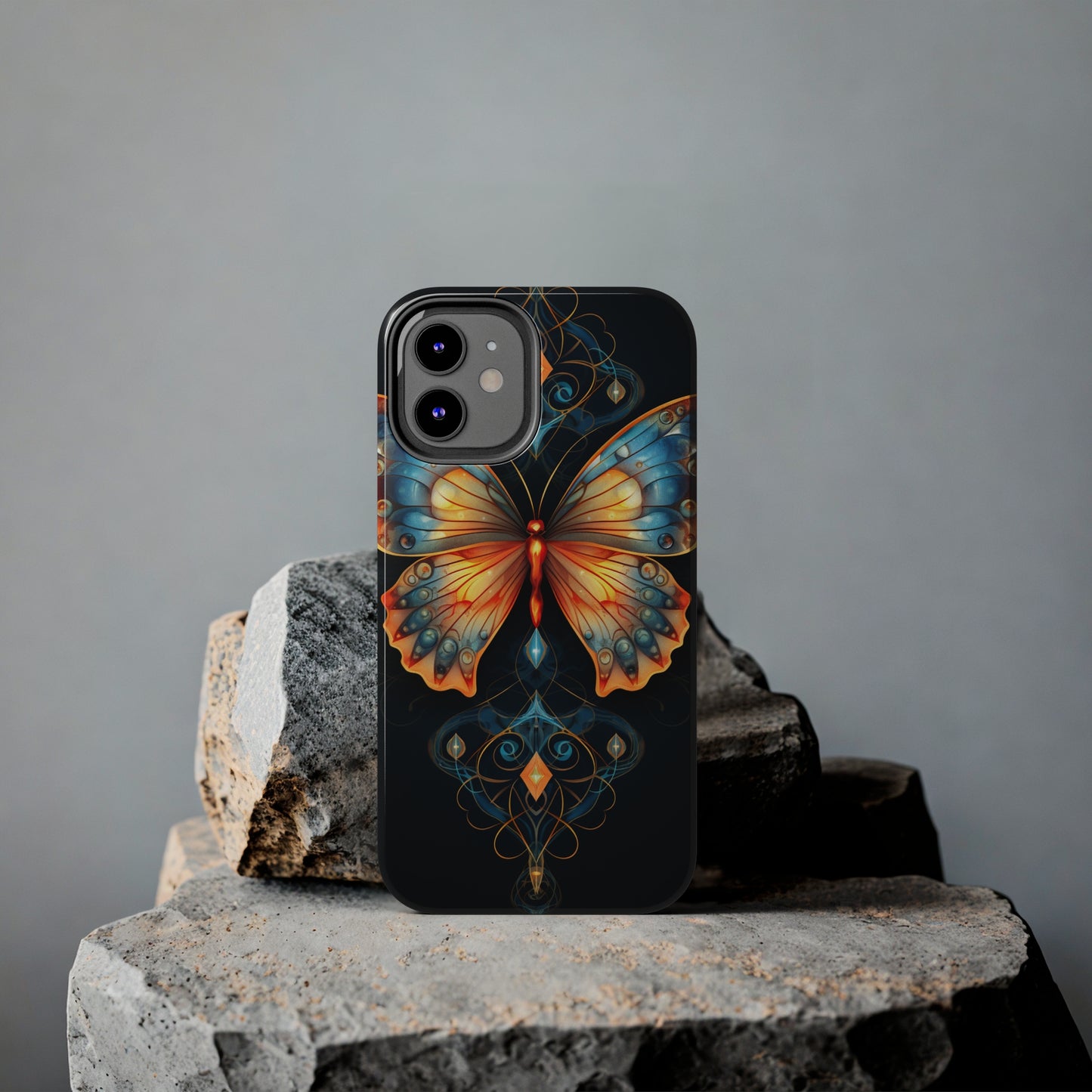 Whimsical Butterfly Wonders: The Enchanted Esoteric Boho iPhone Tough Case