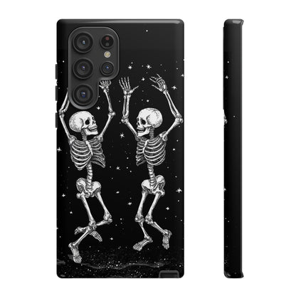 Halloween Dancing Skeletons iPhone Case