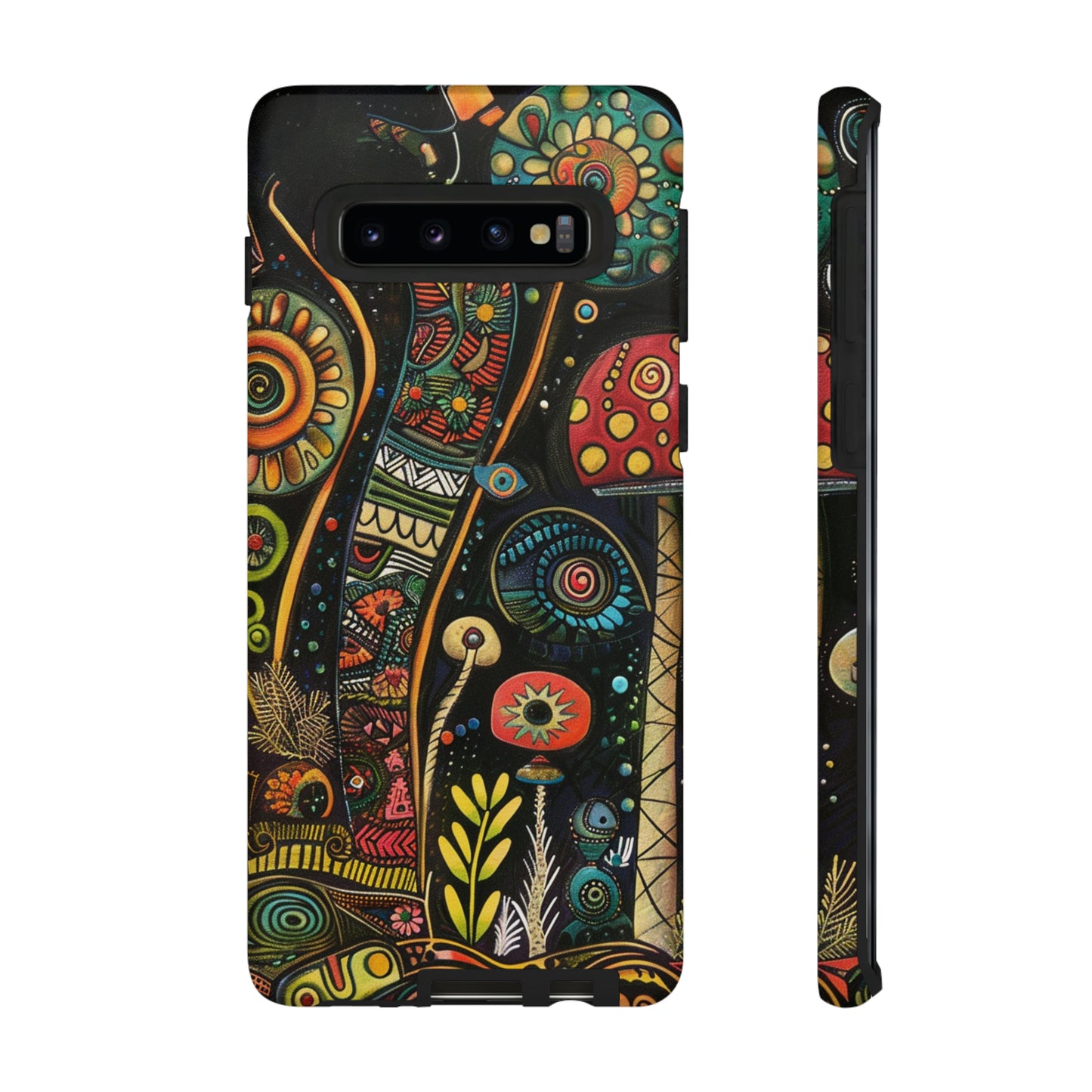 Retro 1960s Psychedelic Flowers Phone Case