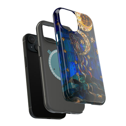 Starry night sky jellyfish case for iPhone 13 Plus