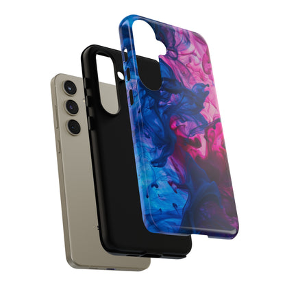 Magenta and Blue Color Explosion Phone Case