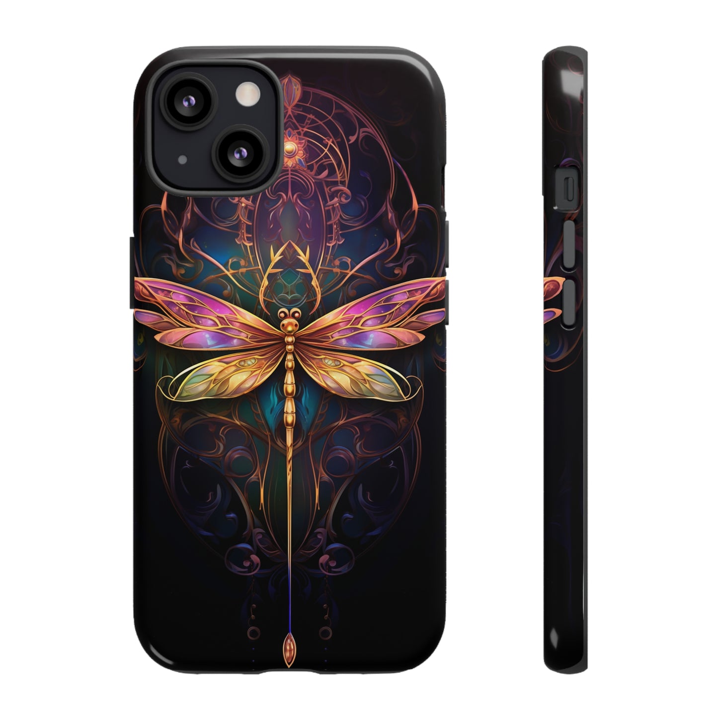 Art Nouveau Dragonfly - A Timeless Symbol of Elegance for Google Pixel, iPhone, and Samsung Cases