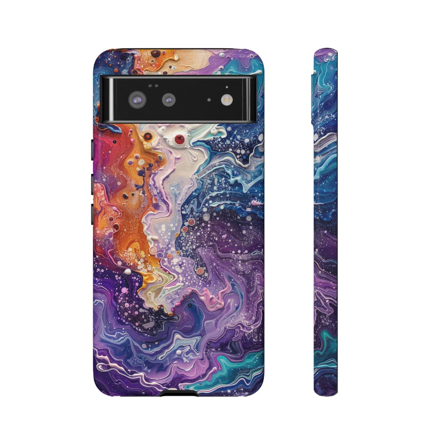 Trippy Psychedelic Color Waves Phone Case