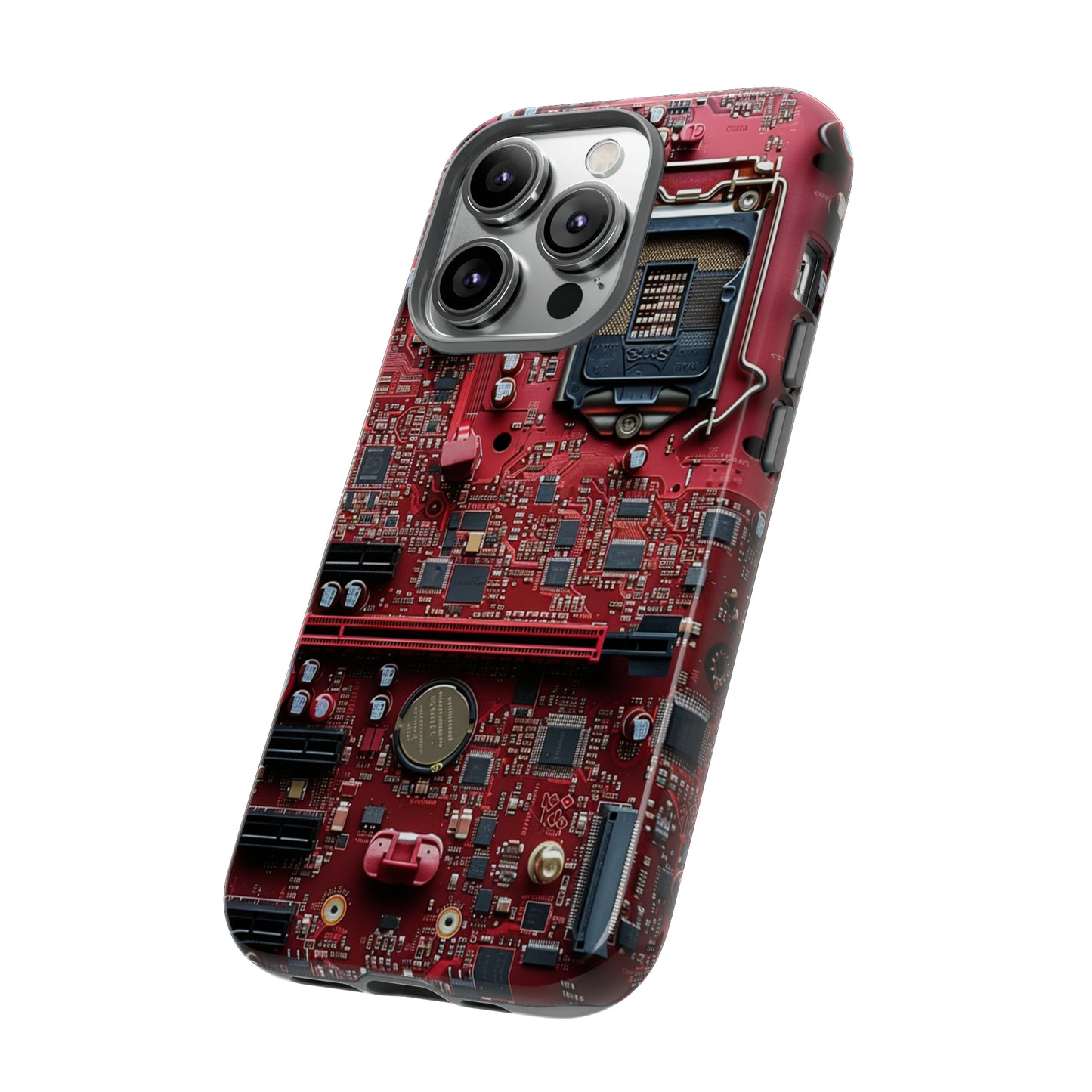 Open Circuit Naked Motherboard Technology Phone Case