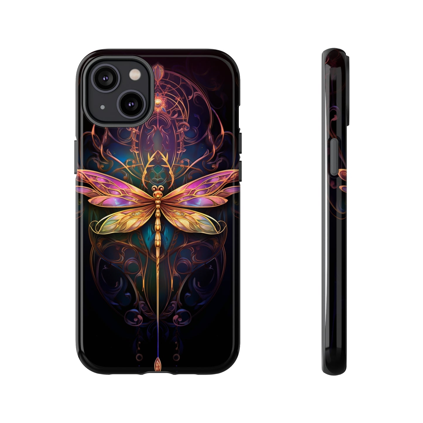 Art Nouveau Dragonfly - A Timeless Symbol of Elegance for Google Pixel, iPhone, and Samsung Cases