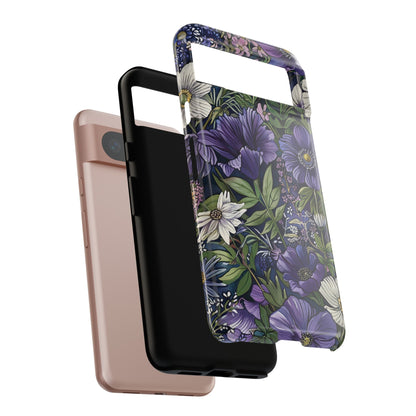 Floral Sage Purple Wildflower Phone Case