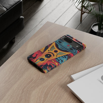 Cosmic Journey Space and Time Phone Case