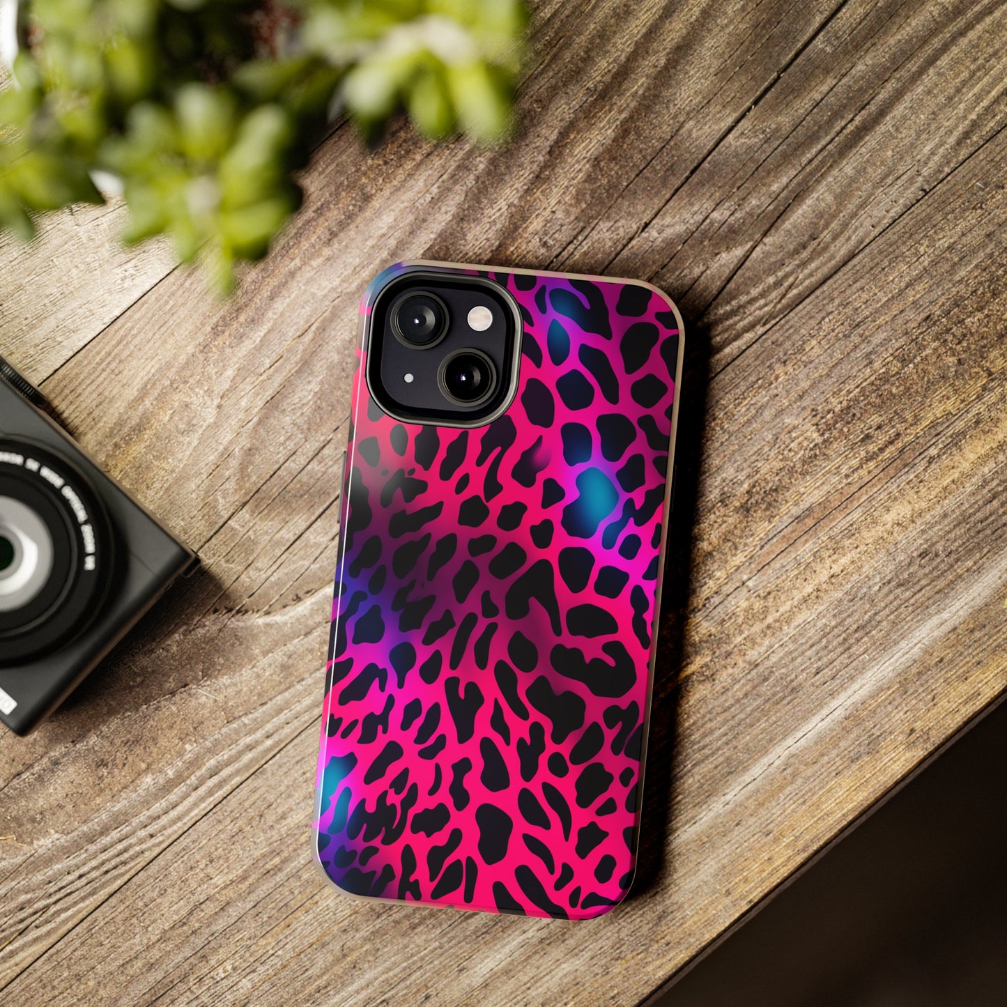 Wild Child: Trippy Leopard Spots Mystique | Dynamic iPhone Case