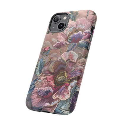 Coquette Embroidery Aesthetic Floral iPhone 14 Case