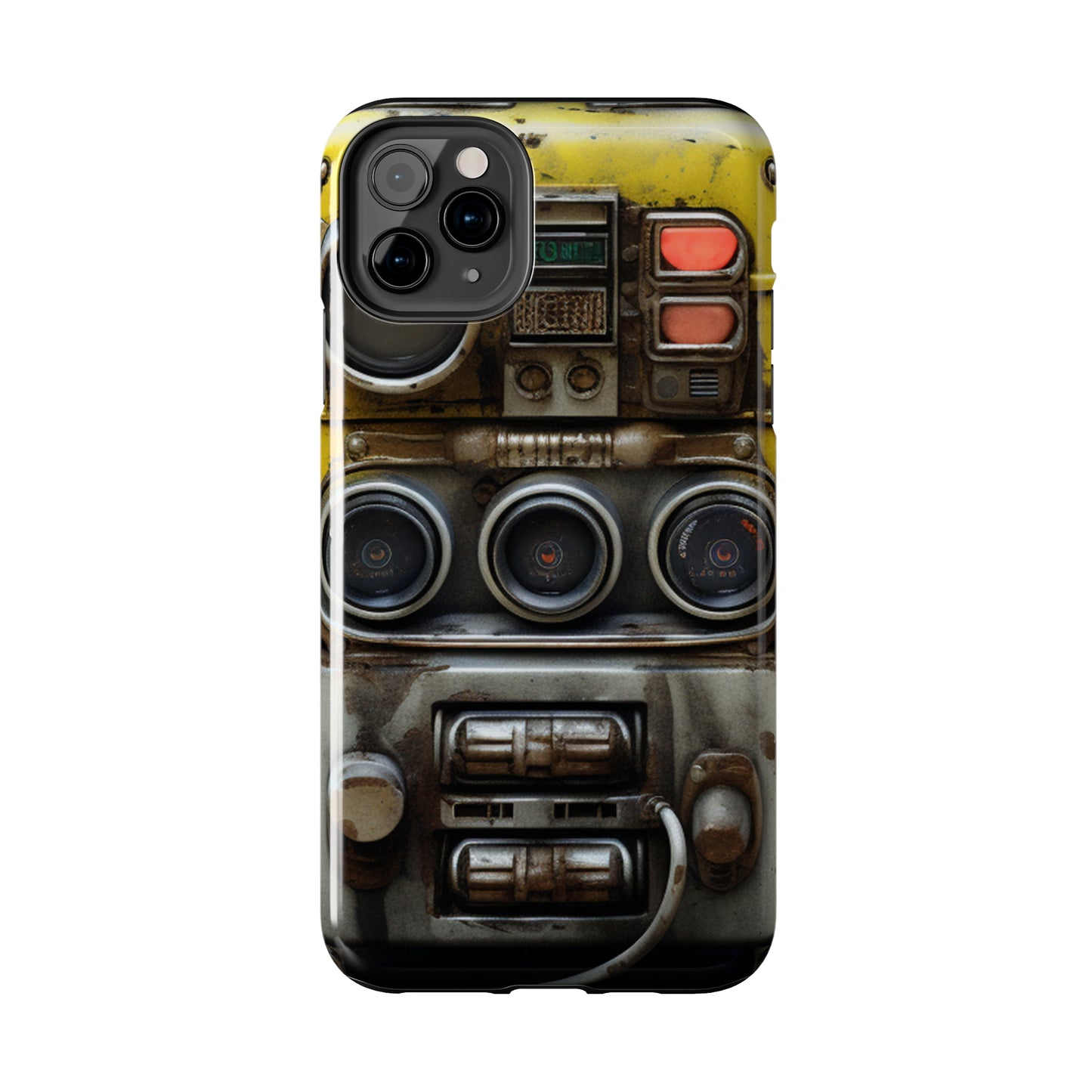 Cyberpunk Fallout Communicator iPhone Case