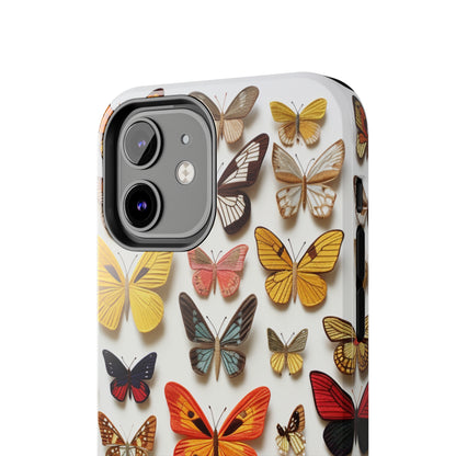 Elegant Embroidery: Delicate Butterfly iPhone Case – Crafted with Precision