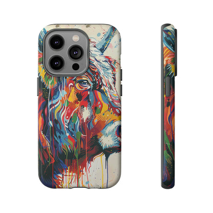 Whole Lotta Bull Abstract Phone Case