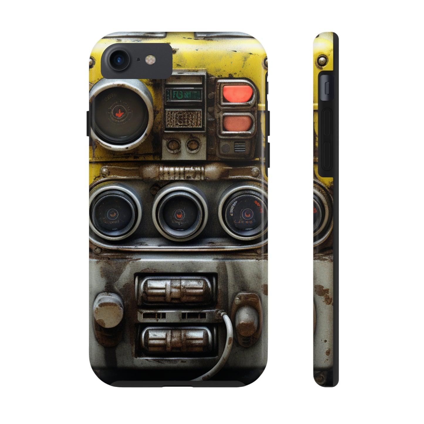 Cyberpunk Fallout Communicator iPhone Case