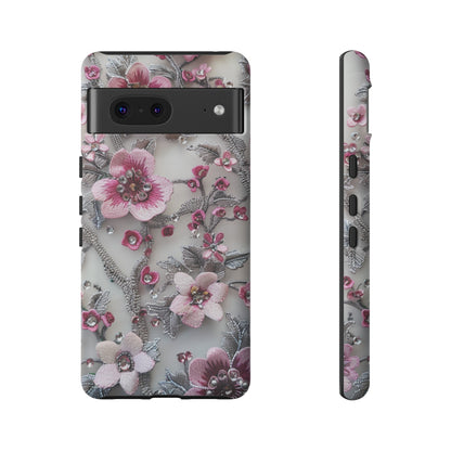 Coquette Aesthetic Floral Art iPhone 12 Case