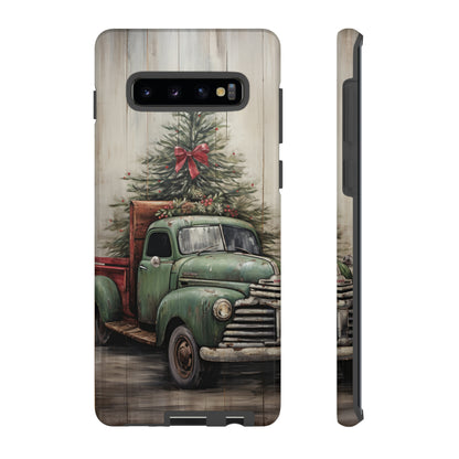 Christmas Pickup Truck Phone Case for iPhone