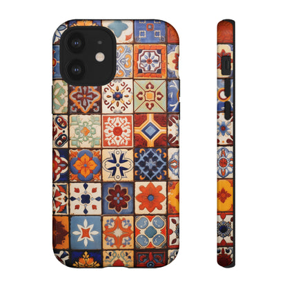 Mexican Tile Phone Case Fits all iPhone 15, Samsung and Pixel