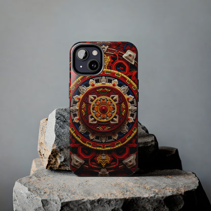 Mystical Visions: Psychedelic Tibet Mandala | Buddhist iPhone Case