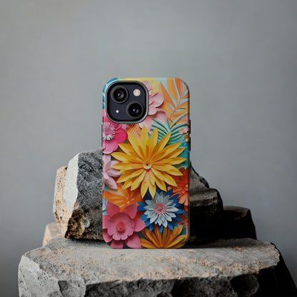 iPhone 12 Pro Max Artistry: Paper Floral Design – Crafted Elegance for iPhone 13 Pro and iPhone XR Enthusiasts