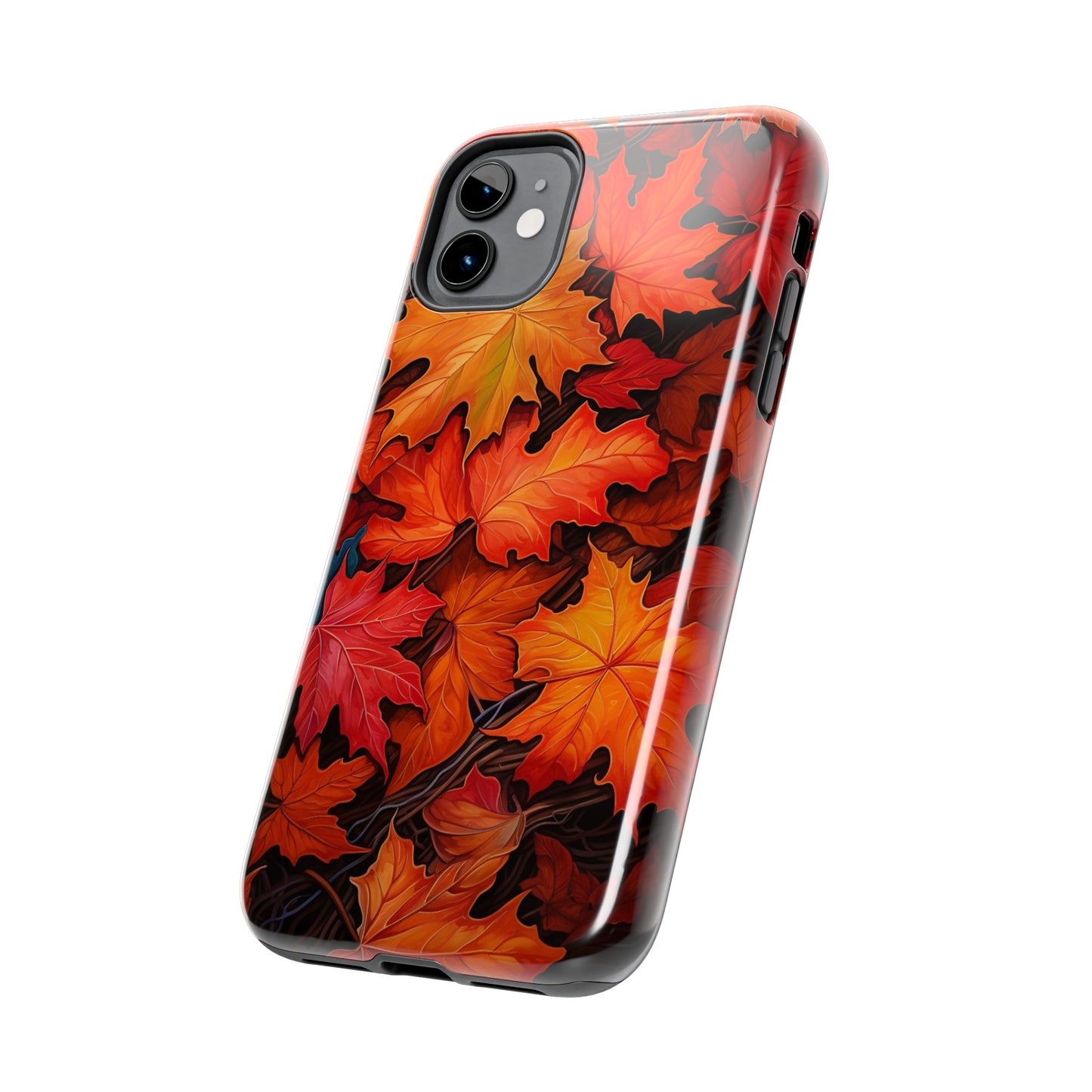 Autumn Aesthetic Fall Leaves | iPhone 14 13 12 11 Pro Max case iPhone XR XS Max Case iPhone X Case iPhone 7 Plus iPhone 8 Plus case iPhone 6 case