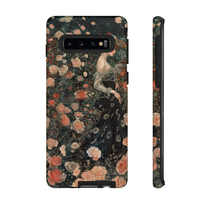 Art Nouveau French Floral Beauty Painting Phone Case