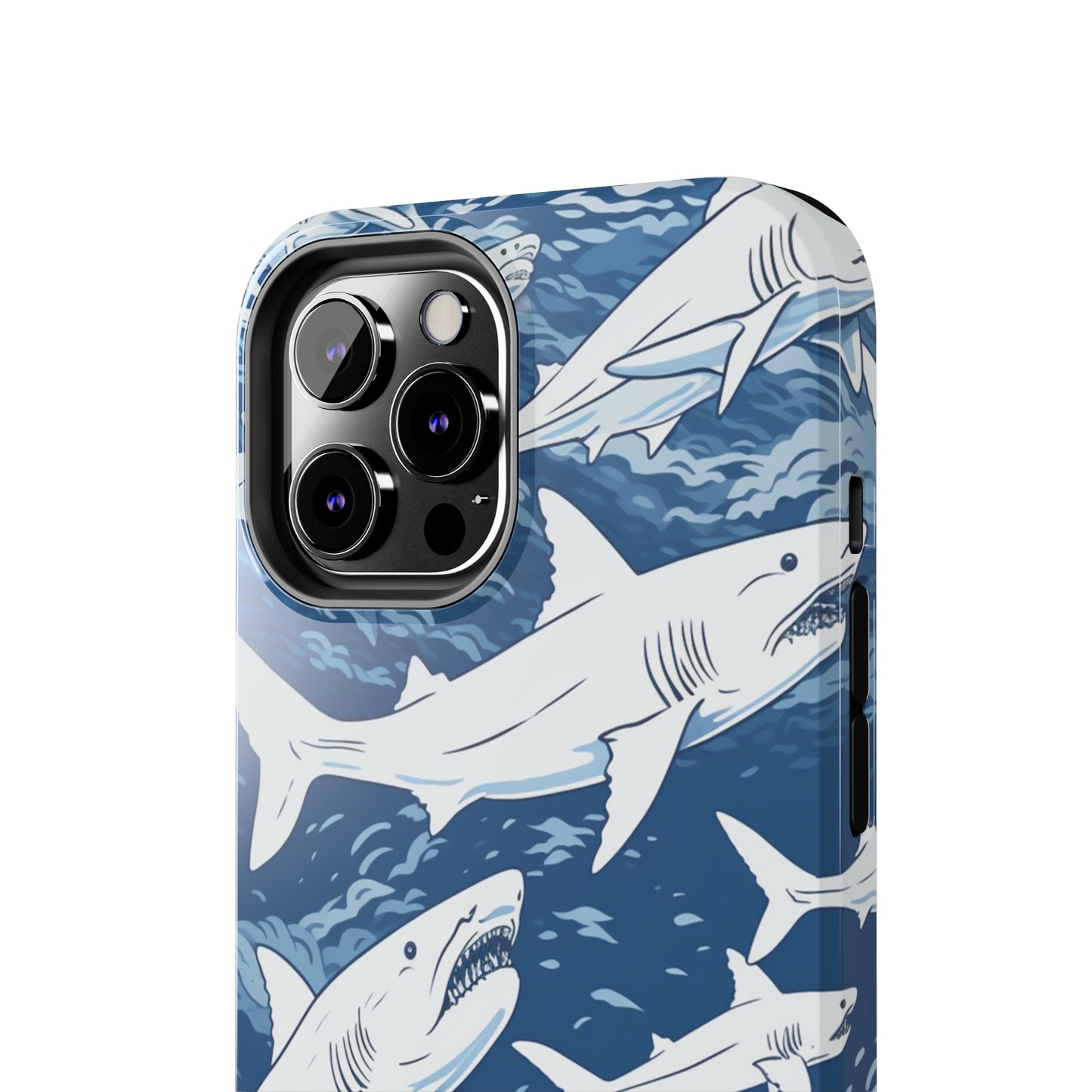 Shark Design: Dive into the Depths with an Aquatic Adventure iPhone Case